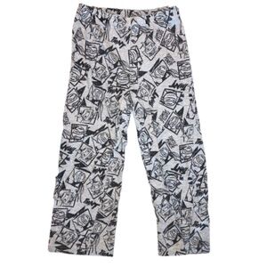 TNMT Pajama Pants Teenage Mutant Ninja Turtles Gray and Black